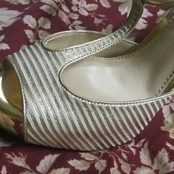 Gianni bini gold heel - Picture 2 of 7